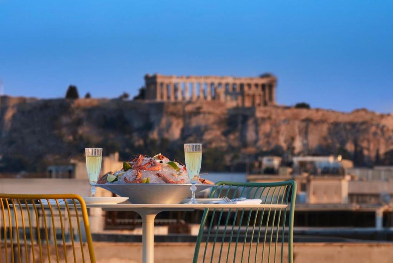 Brown Acropol Athens Rooftop
